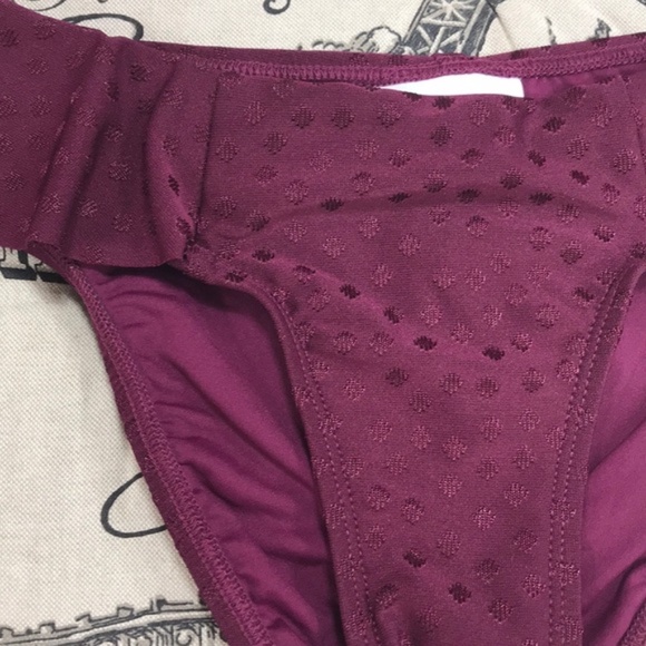 NWOT Robin Piccone Julianna Knit Bikini Bottom - Picture 6 of 7